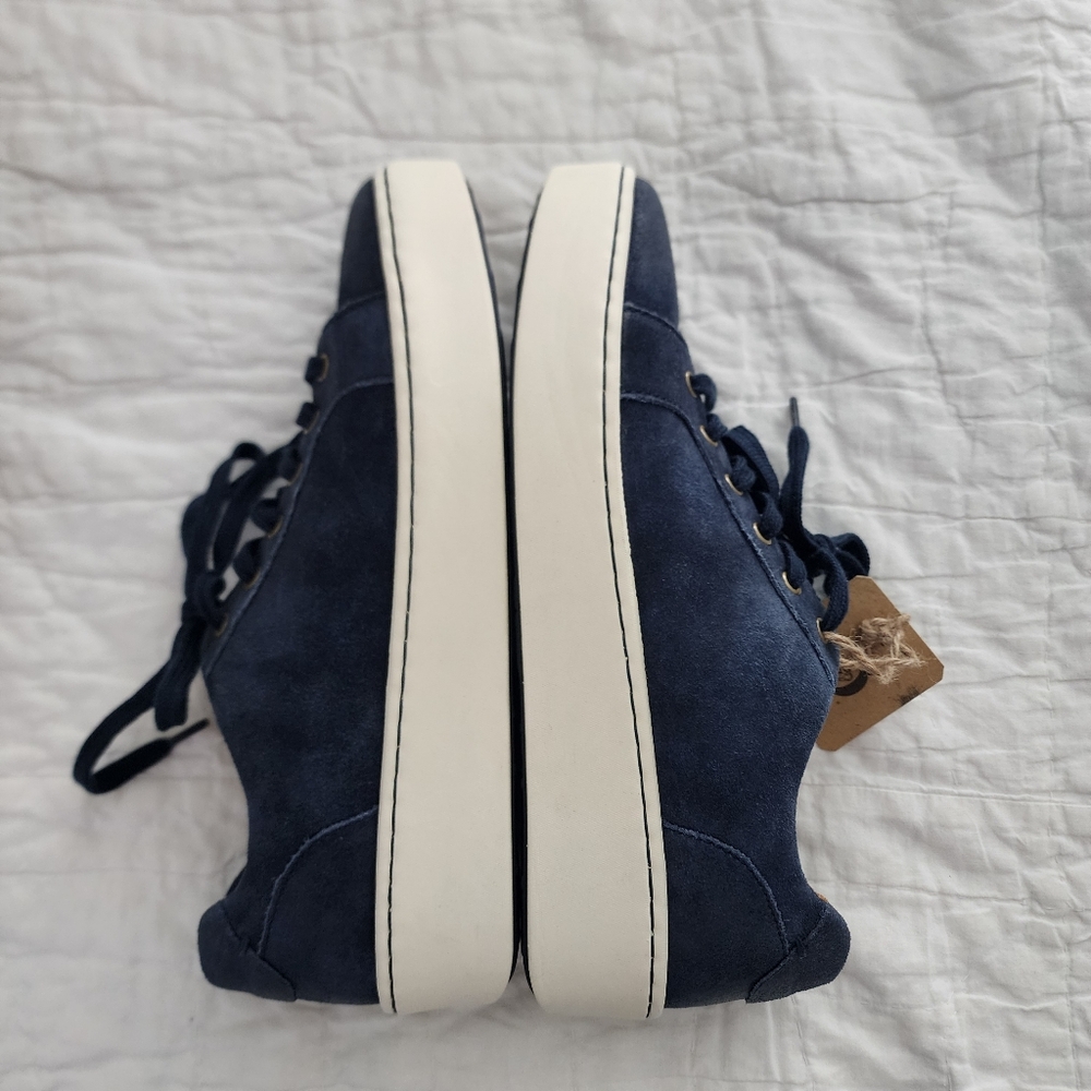 NEW BORN Women's Mira Sneakers in Dark Blue - Picture 7 of 9